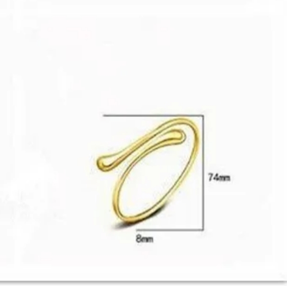 GOLD 925 Sterling Silver Necklace Bracelet Earrings and Ring Jewelry Set - Picture 3 of 7